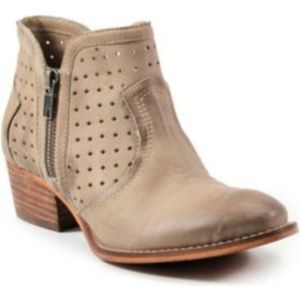 Diba True Stone Perf Double Zip Bootie